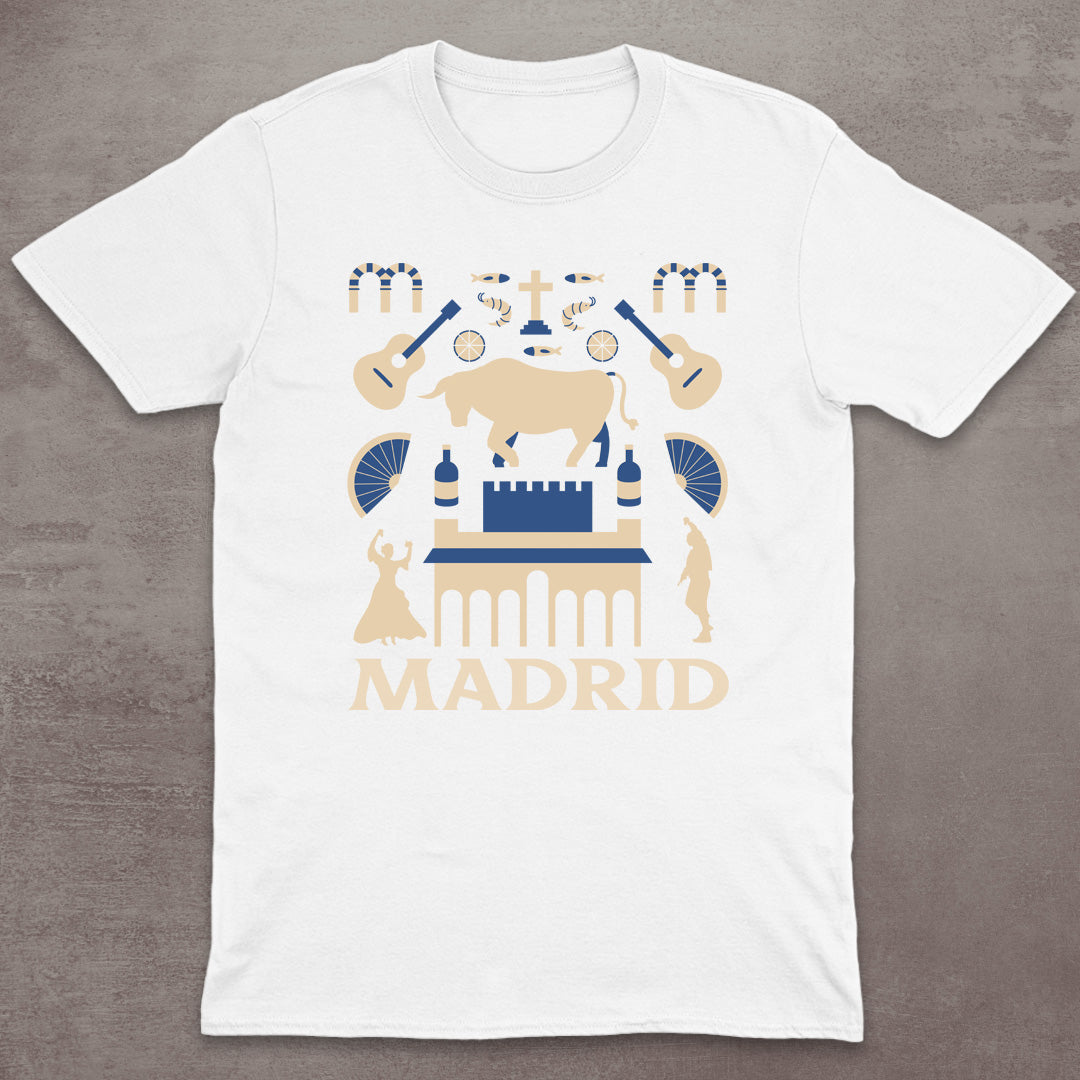 Madrid Cultural Icons T-Shirt