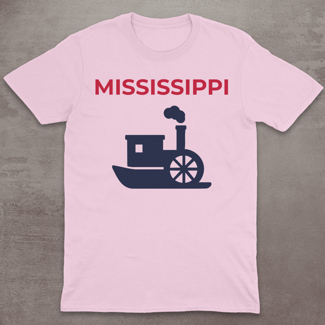 Mississippi Steamboat T-Shirt