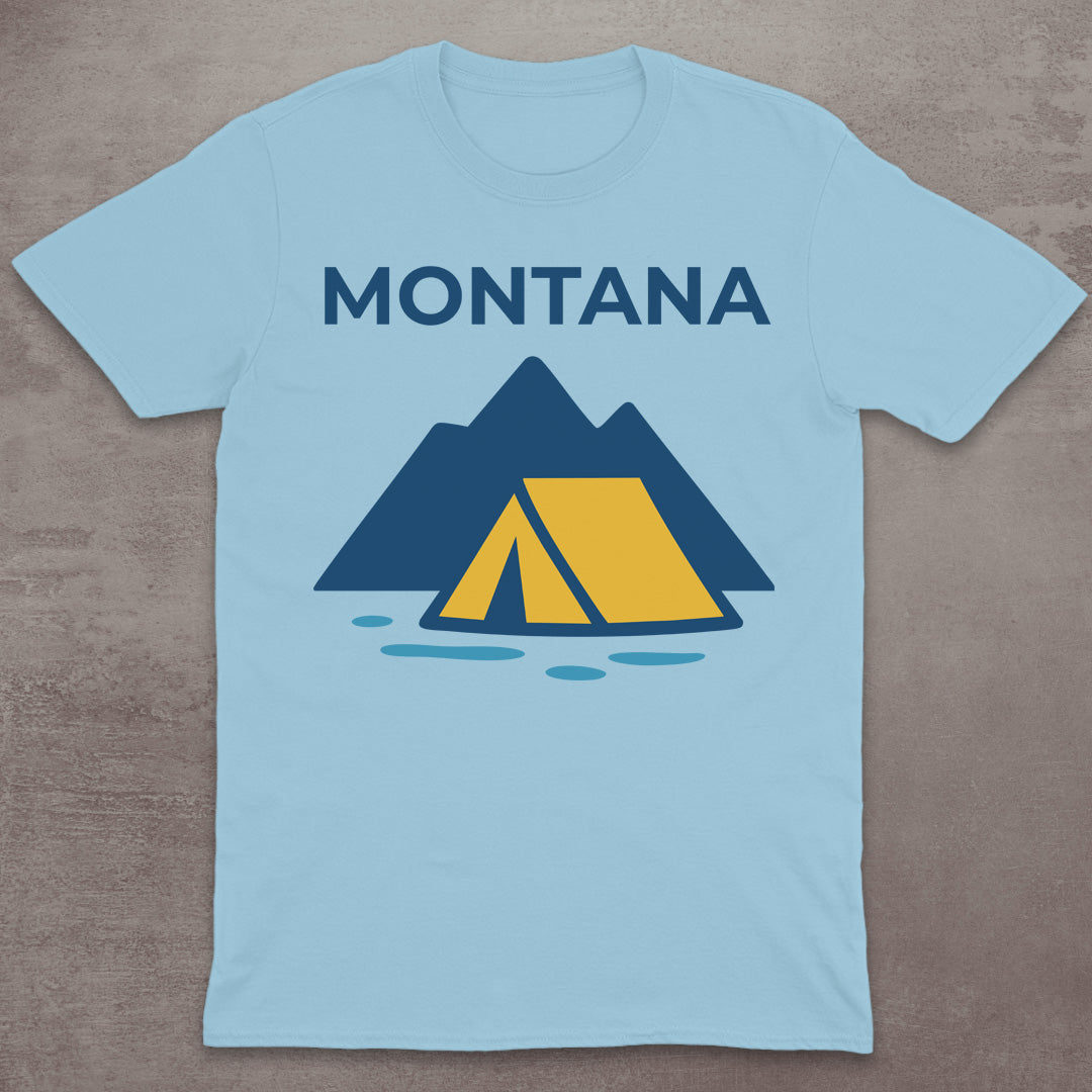 Montana Camping Adventure T-Shirt