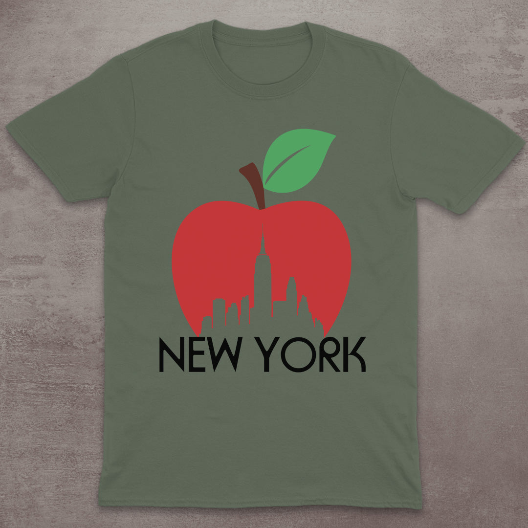 New York Big Apple Skyline T-Shirt