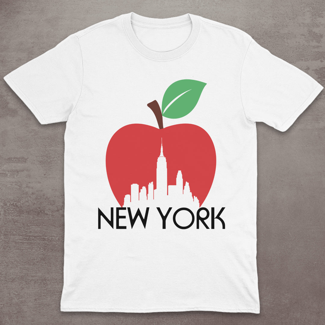 New York Big Apple Skyline T-Shirt