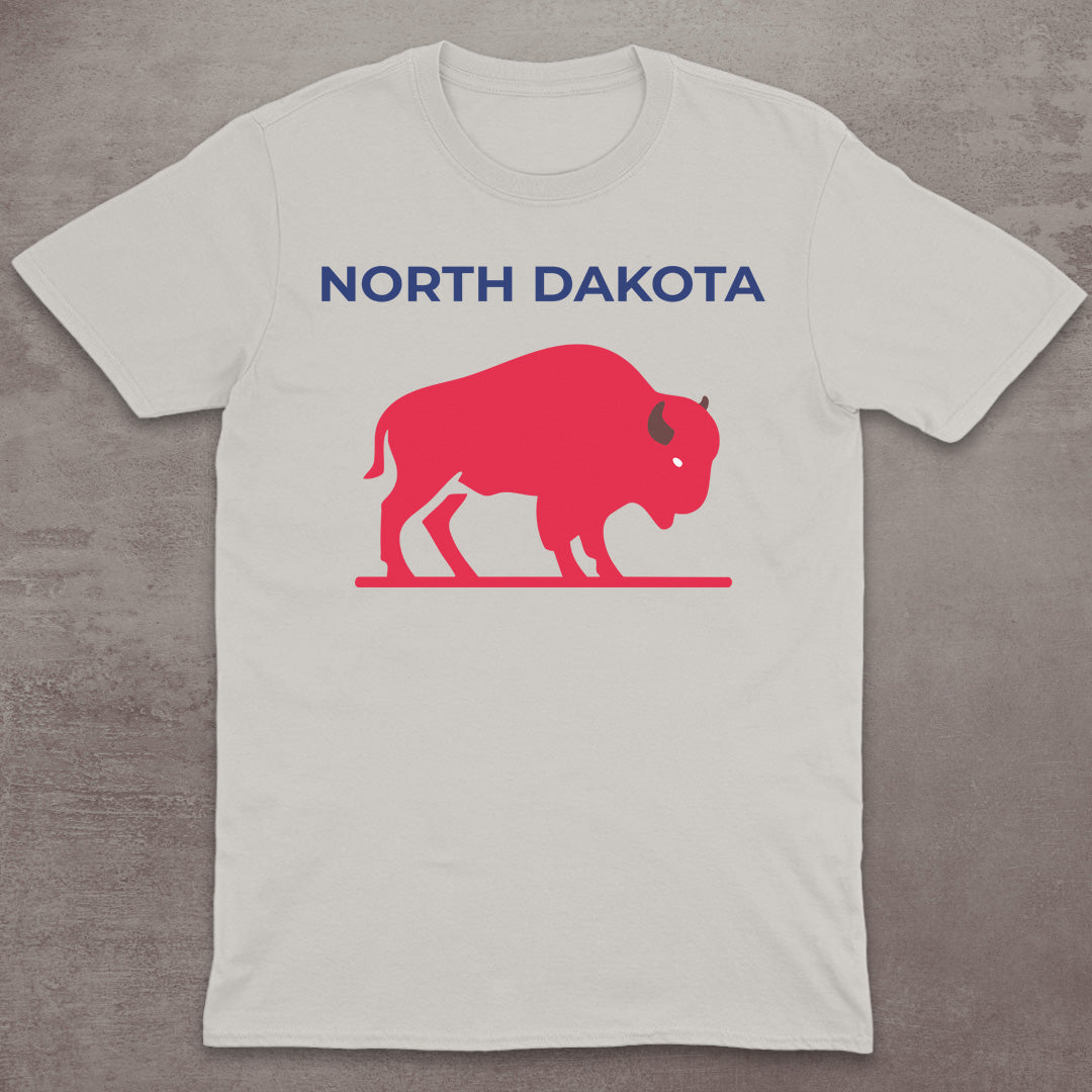 North Dakota Bison Plains T-Shirt