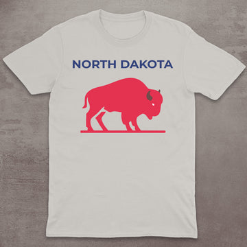 North Dakota Bison Plains T-Shirt