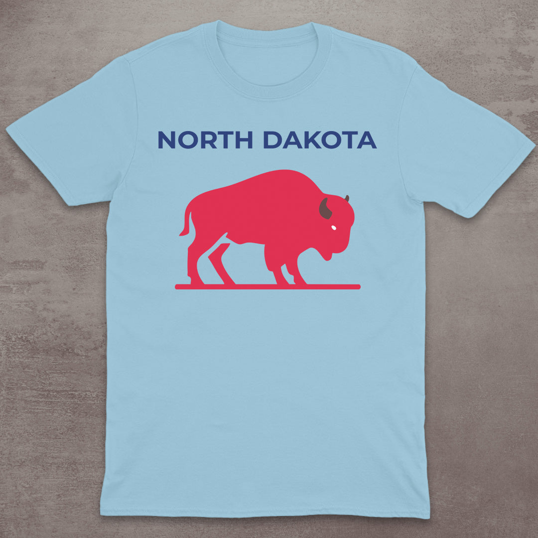 North Dakota Bison Plains T-Shirt