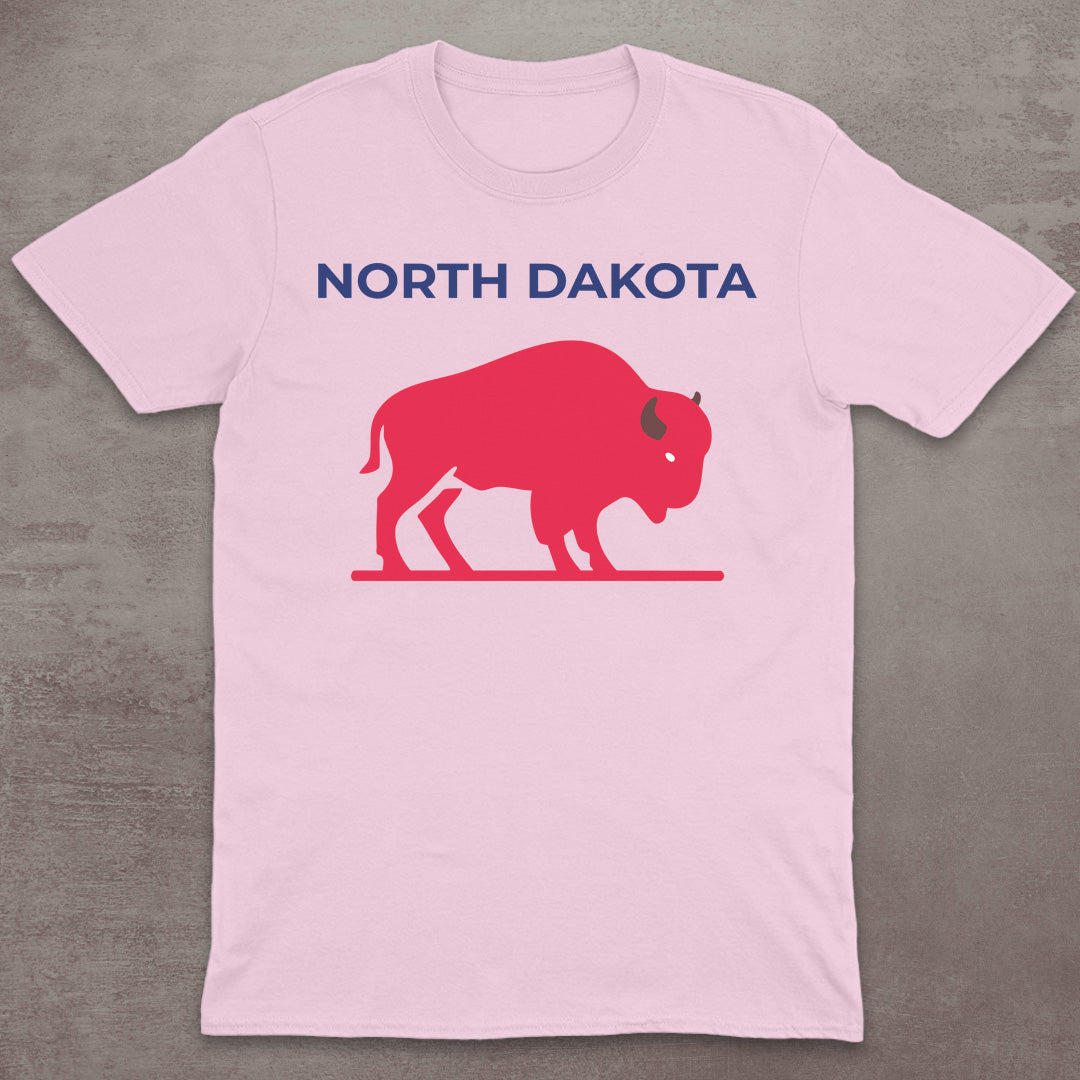 North Dakota Bison Plains T-Shirt