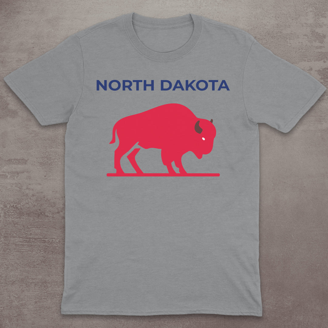 North Dakota Bison Plains T-Shirt