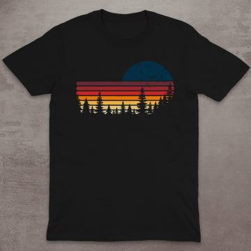 Retro Forest Nights T-Shirt