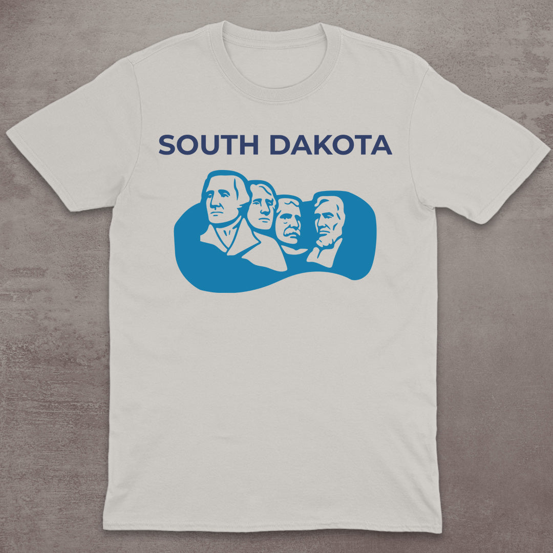 South Dakota Monument Silhouette T-Shirt