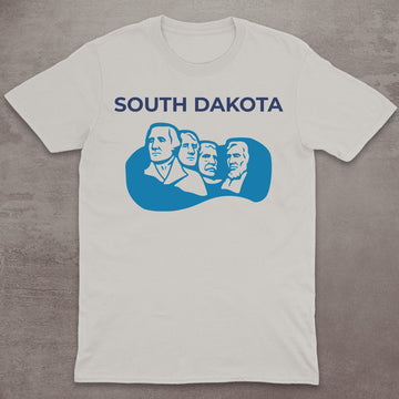 South Dakota Monument Silhouette T-Shirt