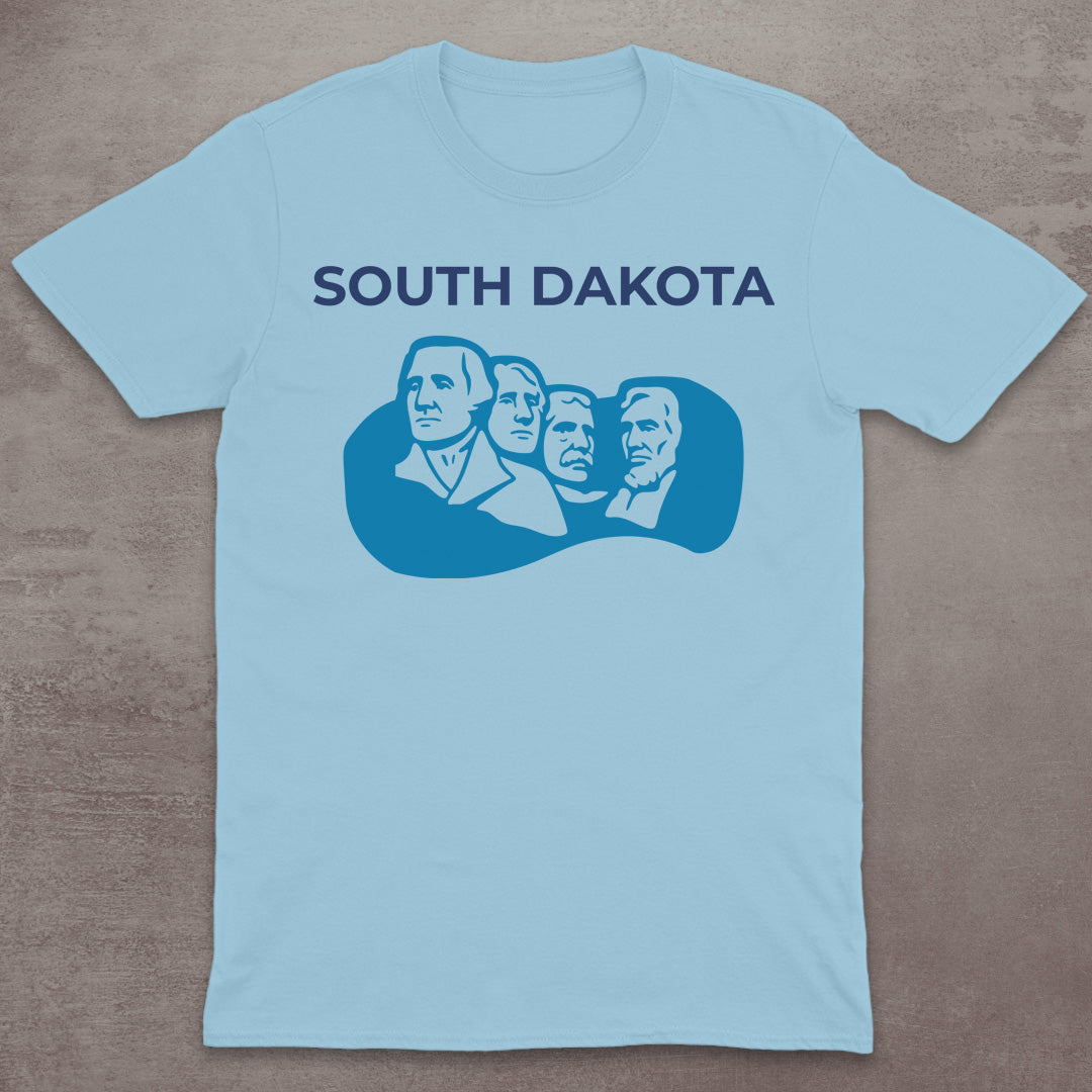 South Dakota Monument Silhouette T-Shirt