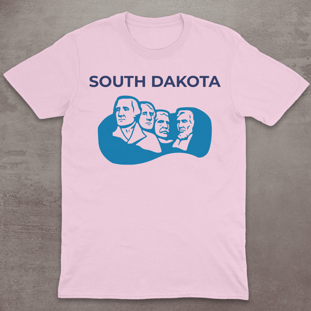 South Dakota Monument Silhouette T-Shirt