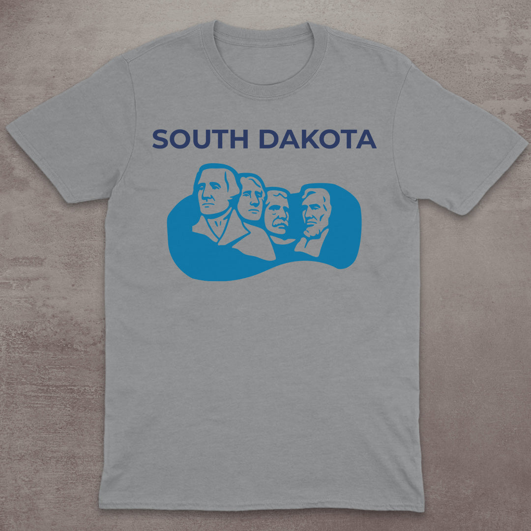 South Dakota Monument Silhouette T-Shirt