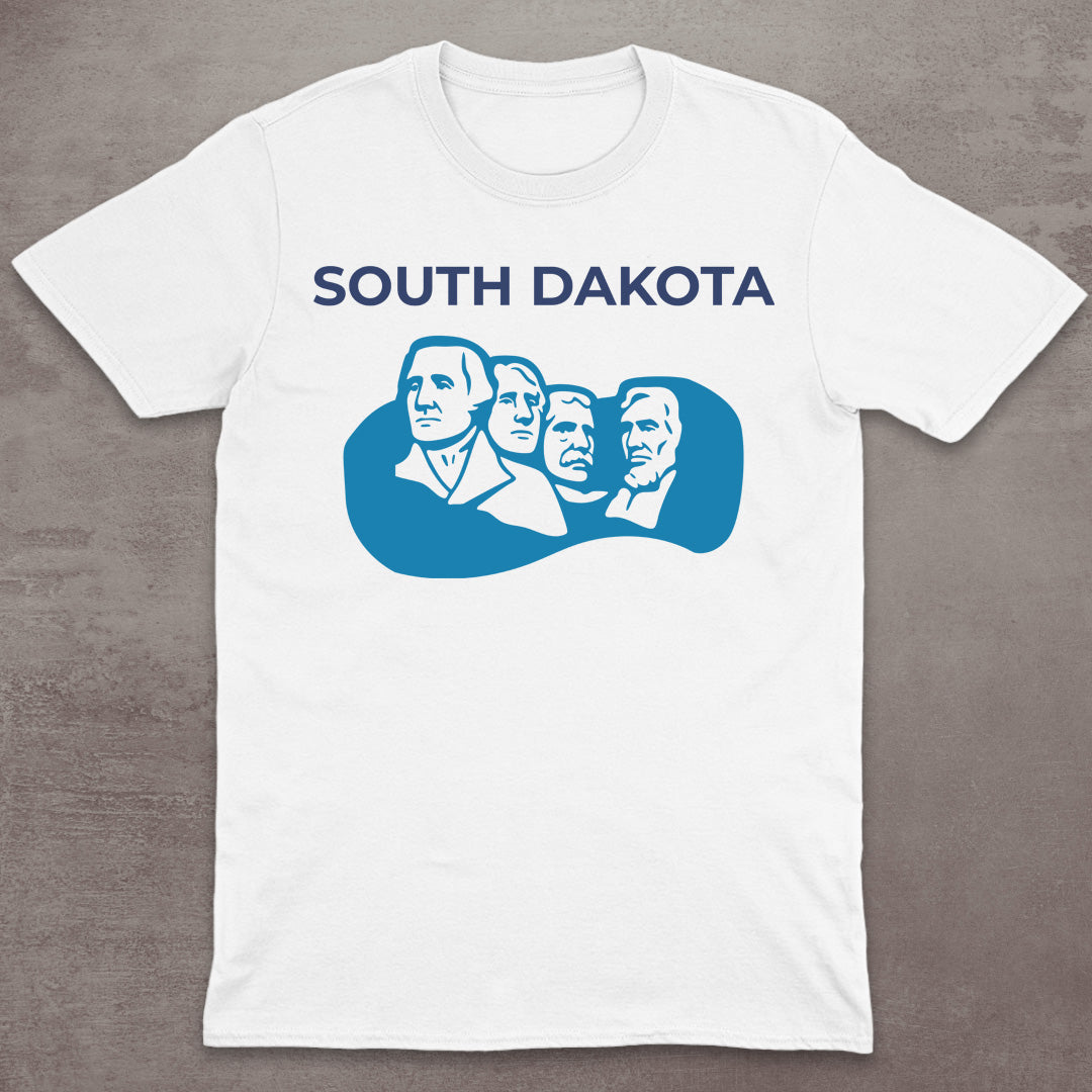 South Dakota Monument Silhouette T-Shirt