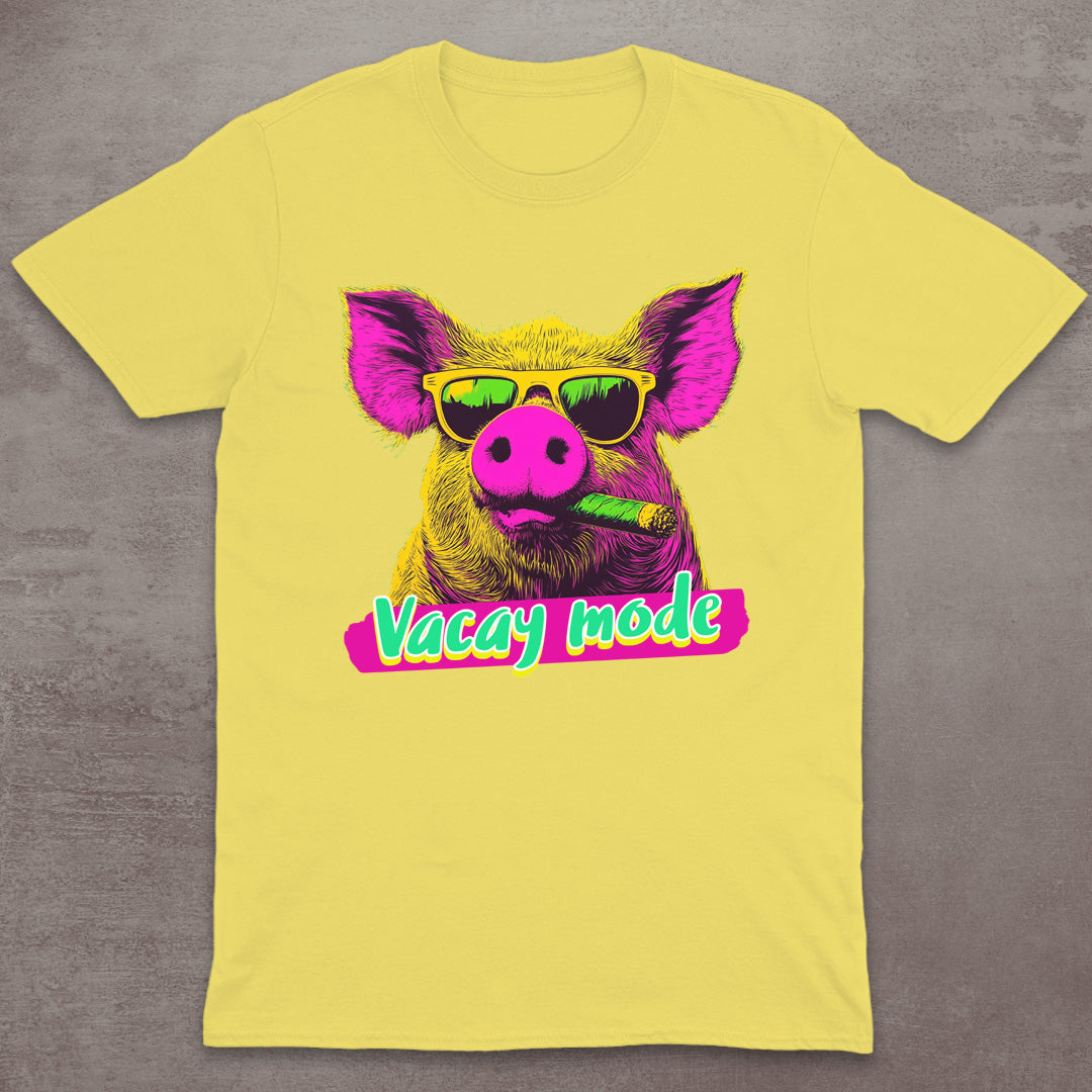 Vacay Mode Pig T-Shirt