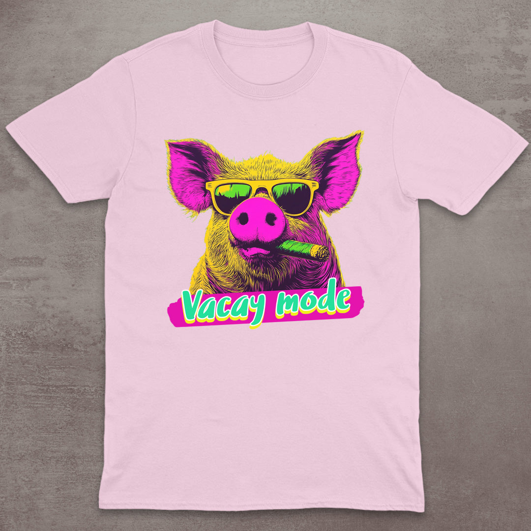 Vacay Mode Pig T-Shirt