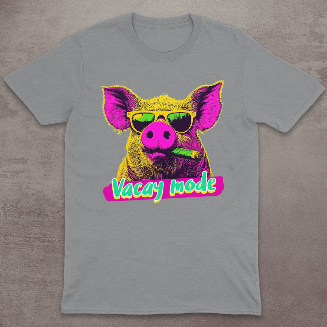Vacay Mode Pig T-Shirt