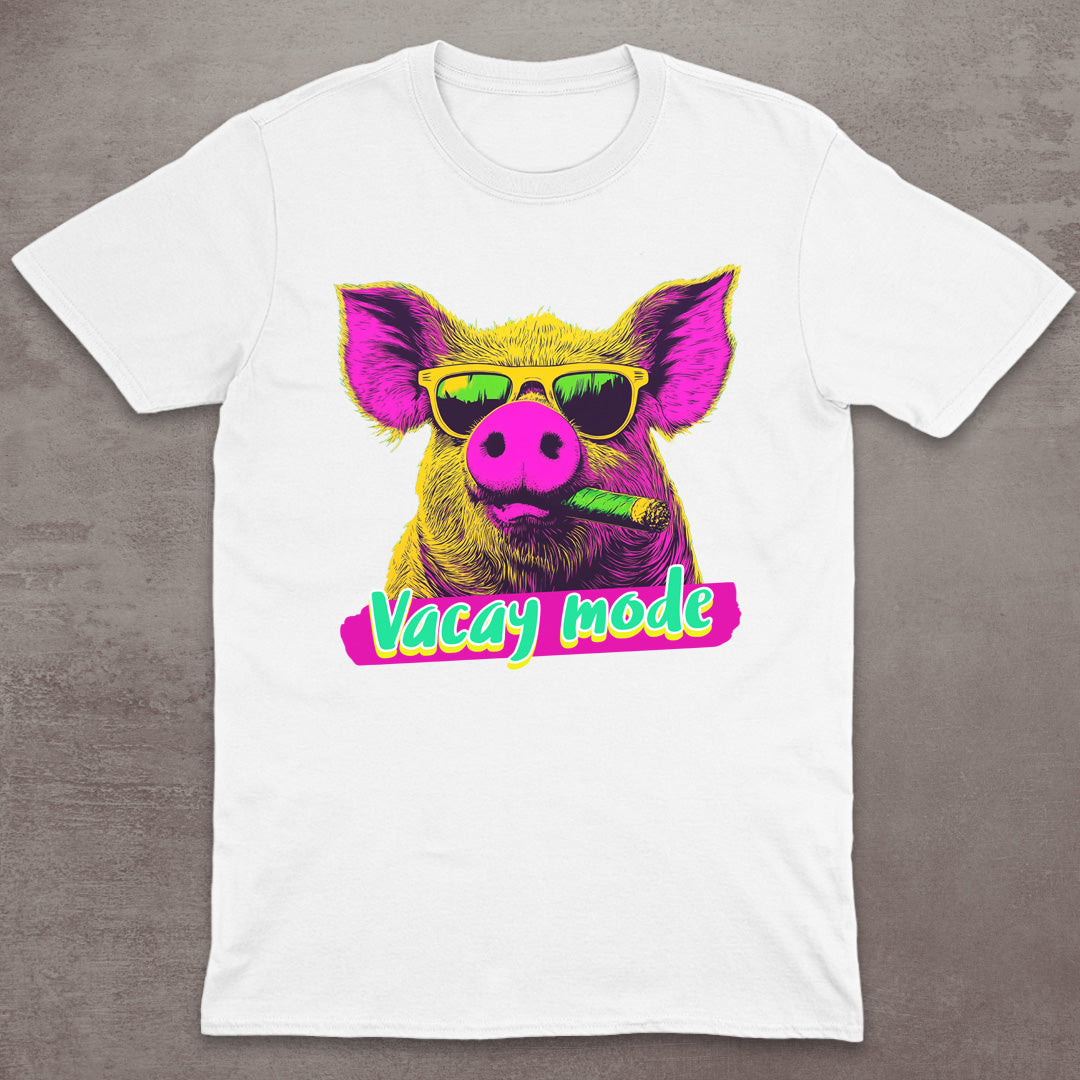 Vacay Mode Pig T-Shirt