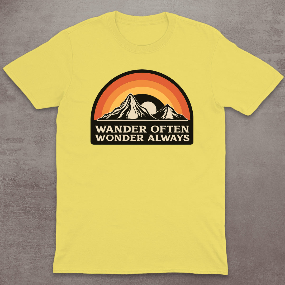 Wander Often Wonder Always T-Shirt