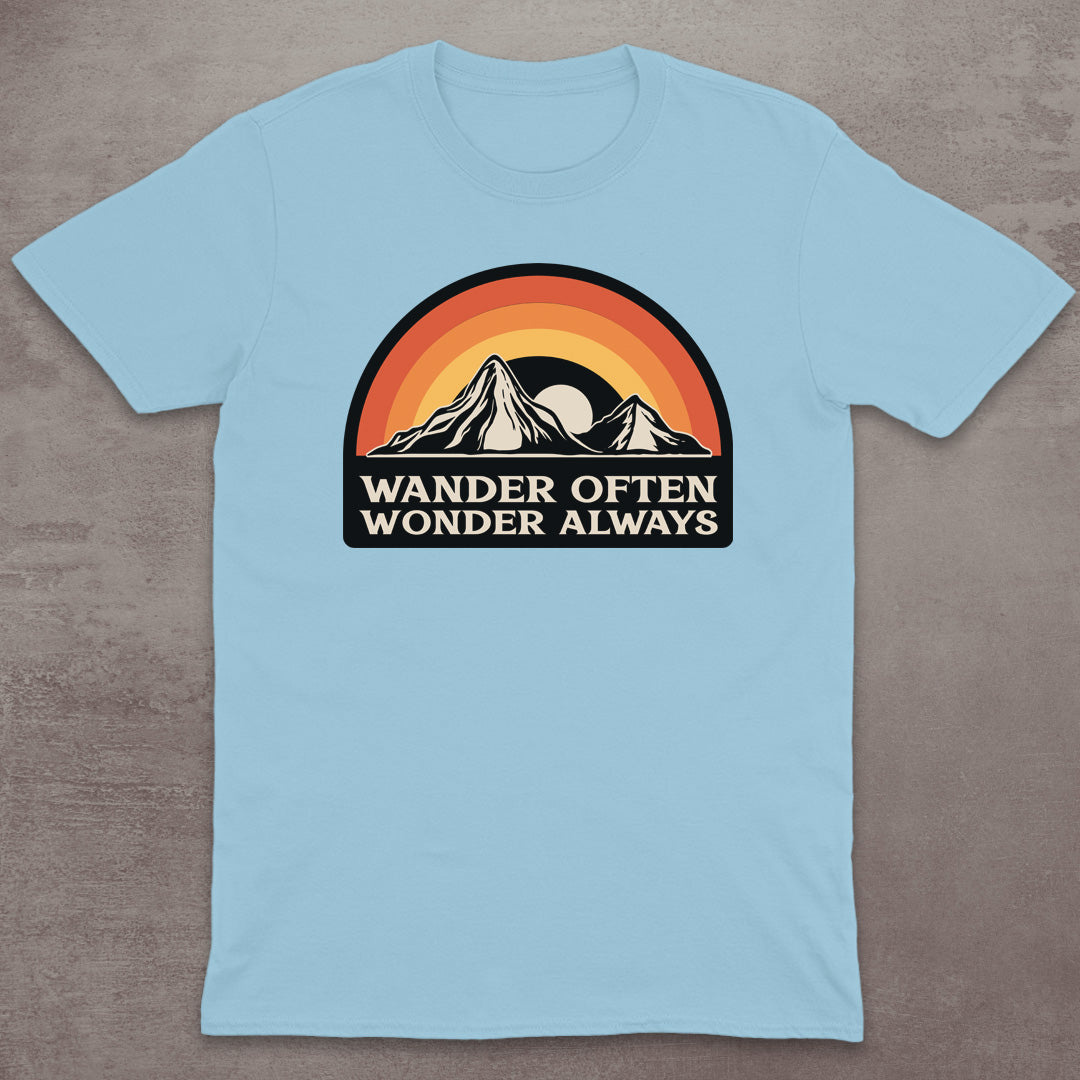 Wander Often Wonder Always T-Shirt