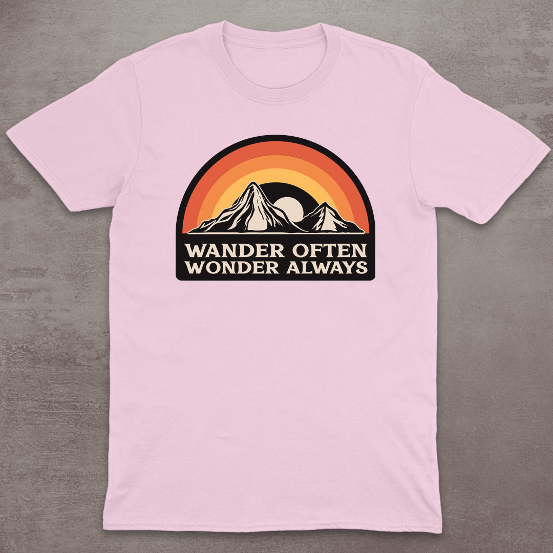 Wander Often Wonder Always T-Shirt