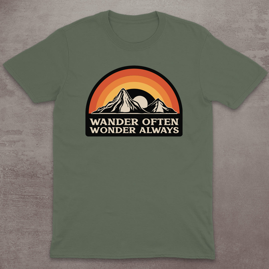 Wander Often Wonder Always T-Shirt