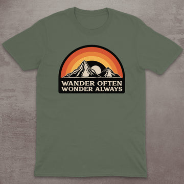 Wander Often Wonder Always T-Shirt