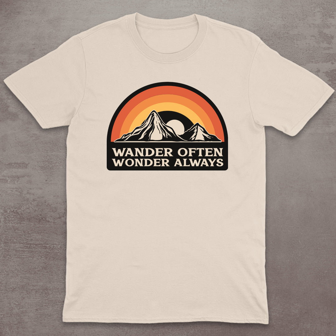 Wander Often Wonder Always T-Shirt