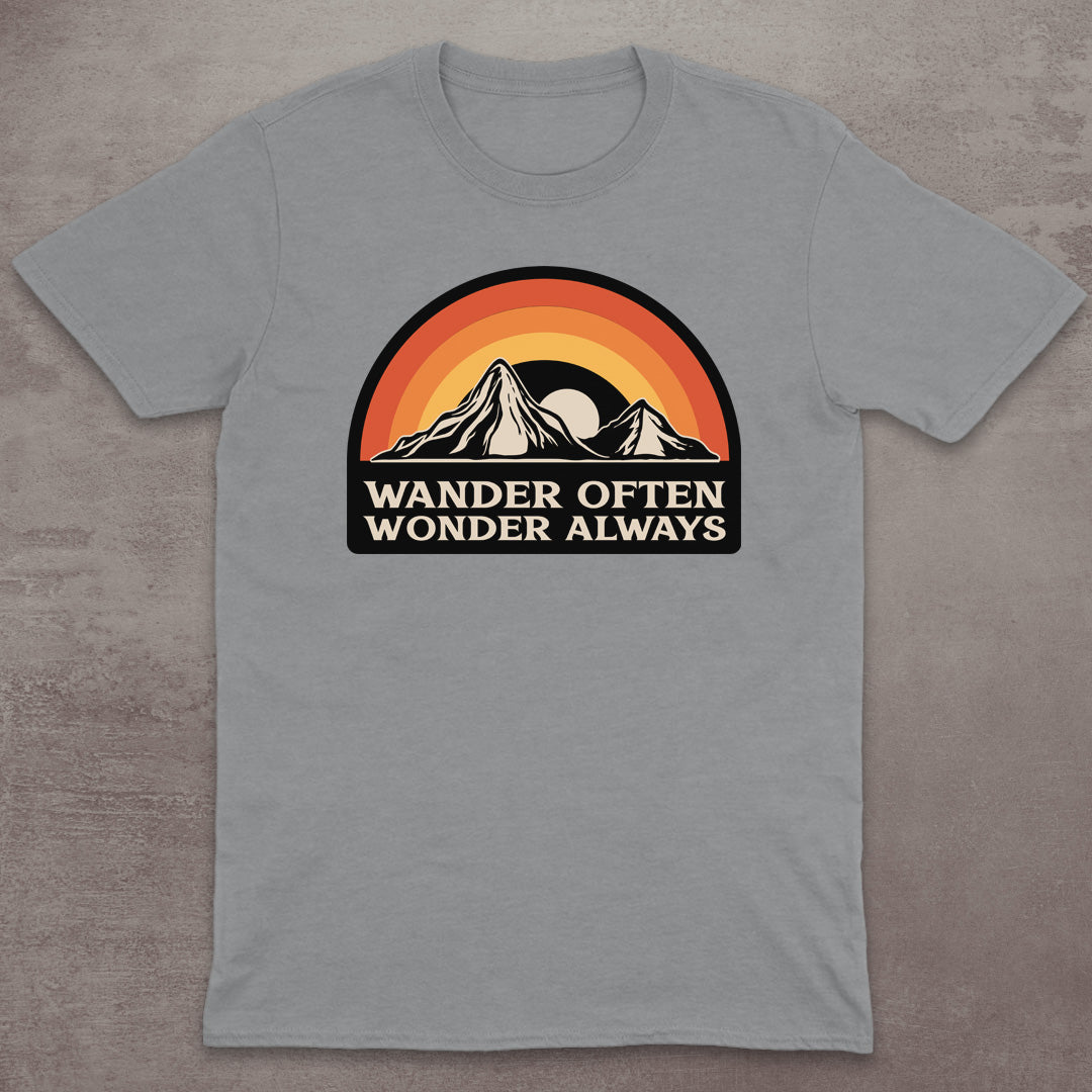 Wander Often Wonder Always T-Shirt