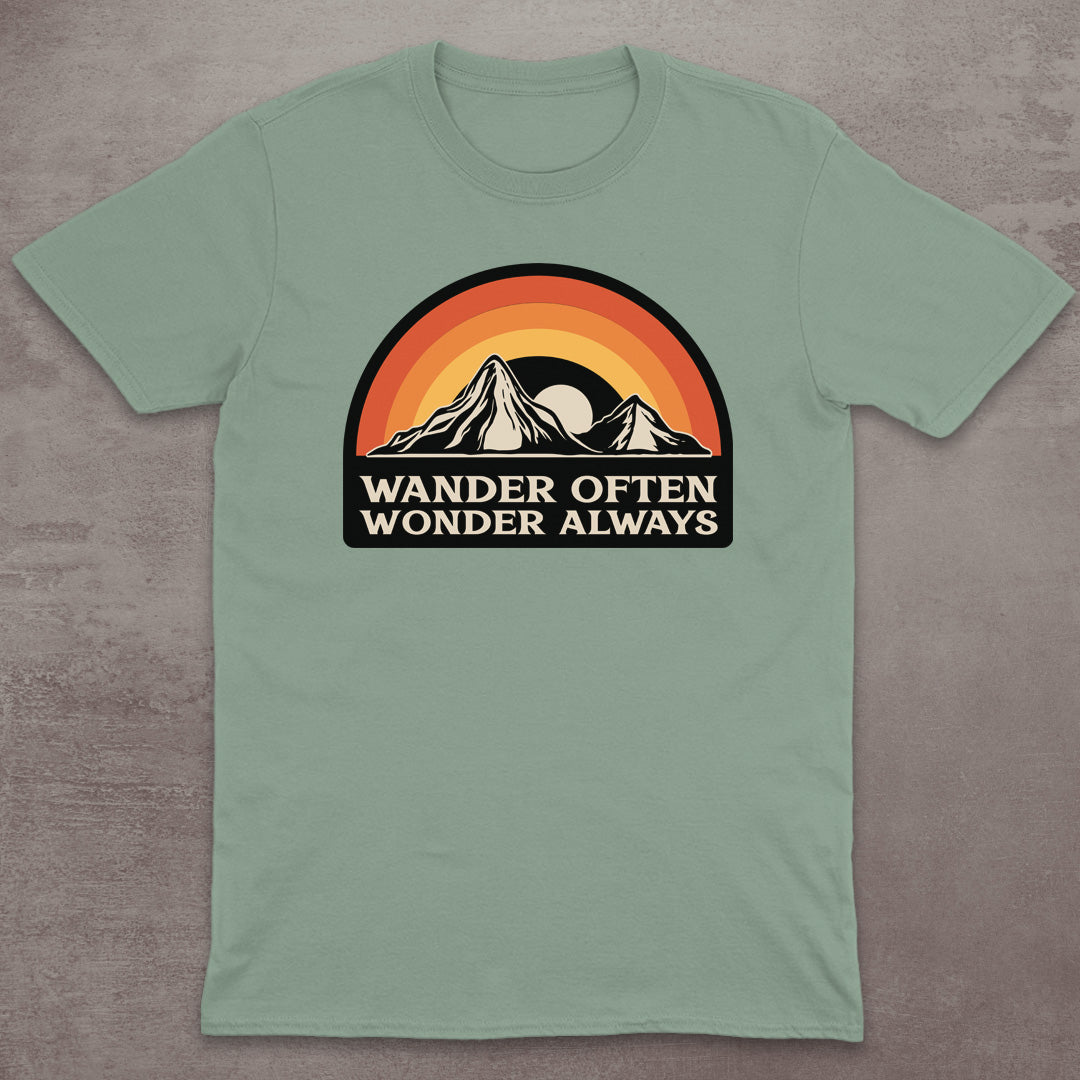 Wander Often Wonder Always T-Shirt
