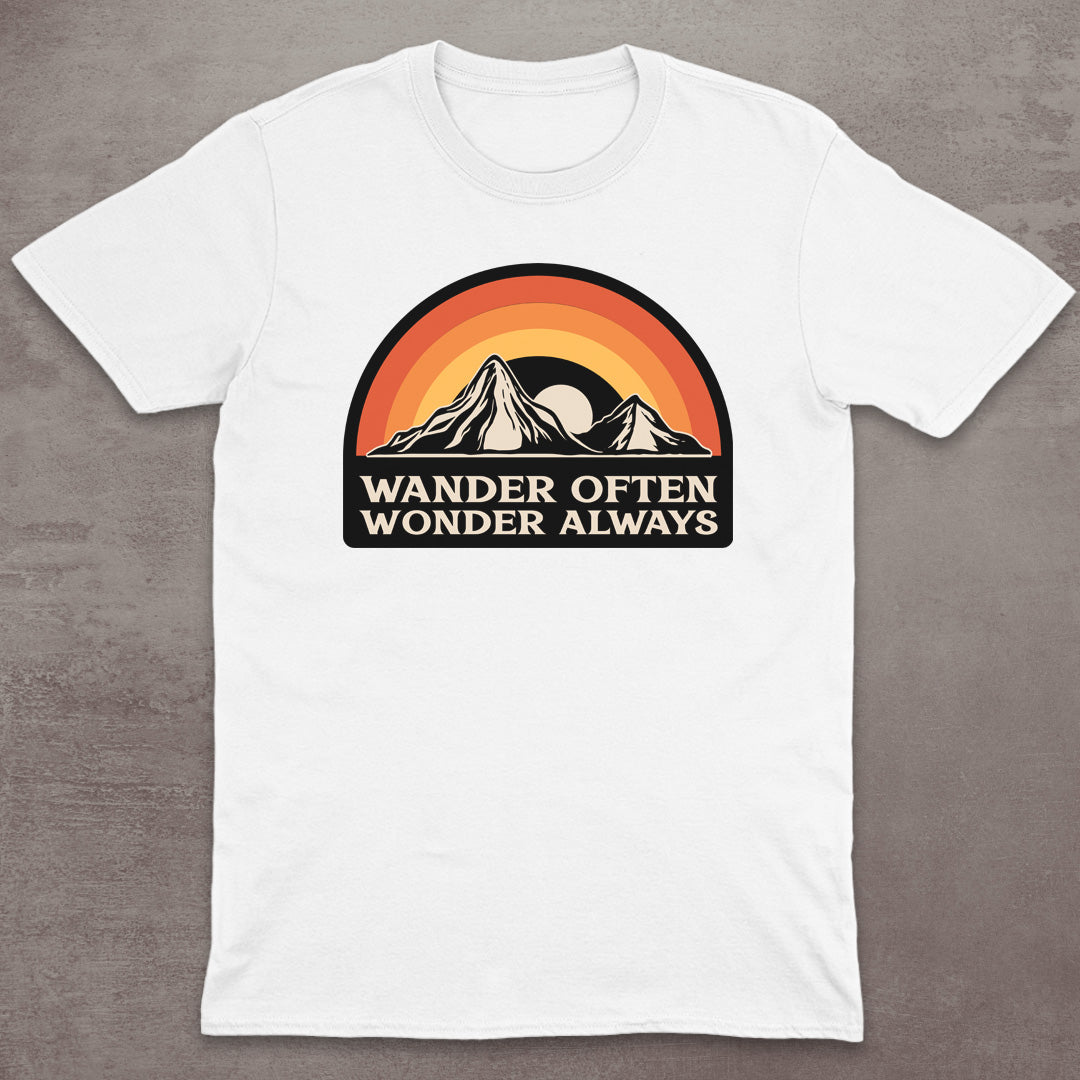 Wander Often Wonder Always T-Shirt