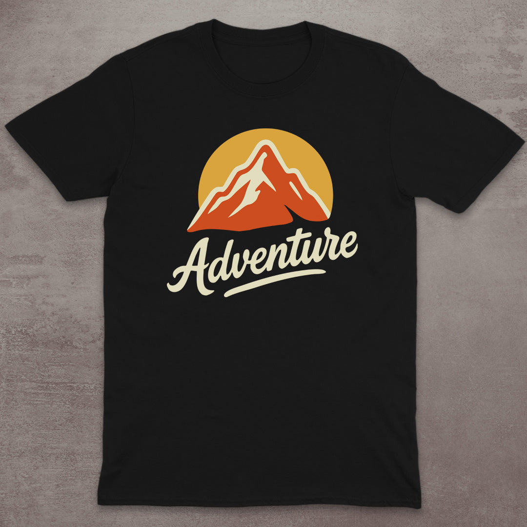 Retro Adventure Mountain T-Shirt