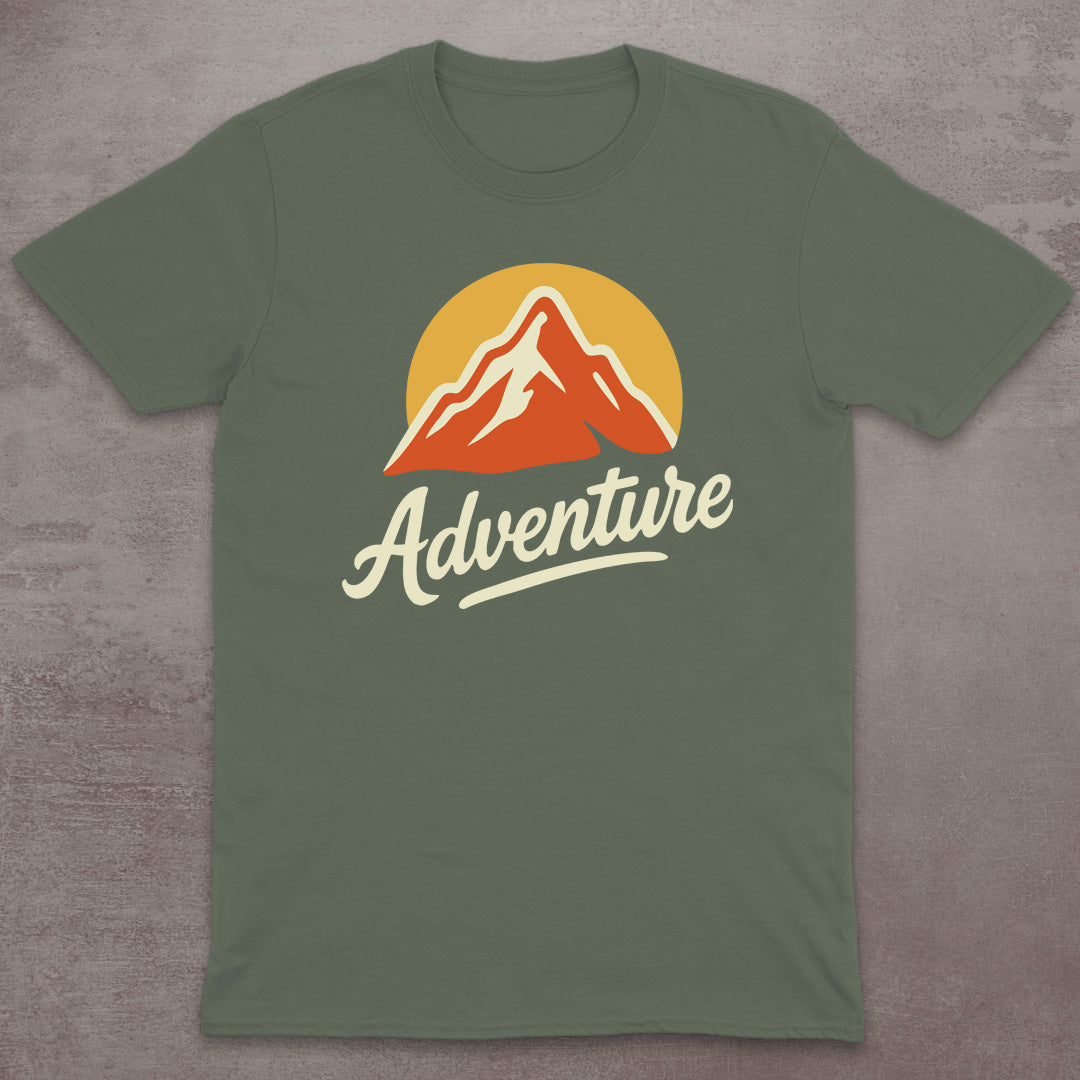 Retro Adventure Mountain T-Shirt