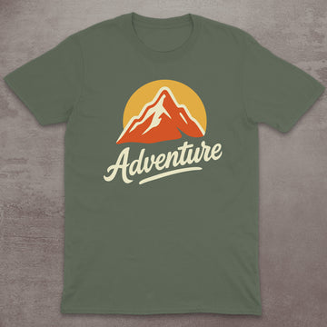 Retro Adventure Mountain T-Shirt