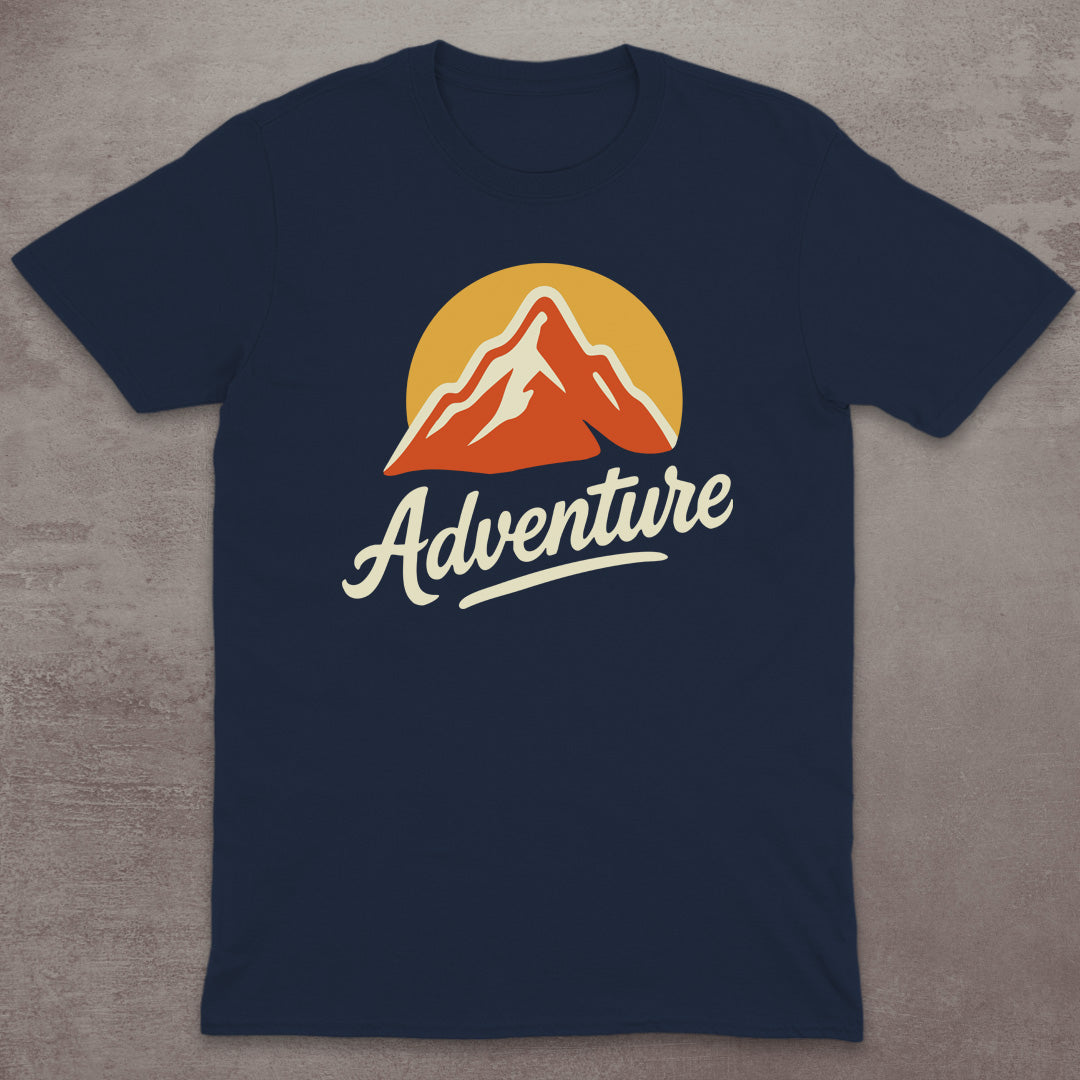 Retro Adventure Mountain T-Shirt