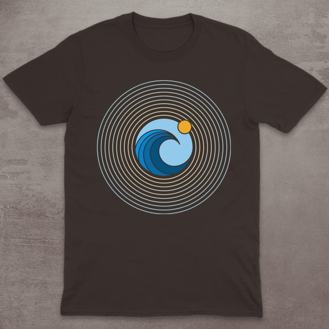 Hypnotic Wave Circle T-Shirt