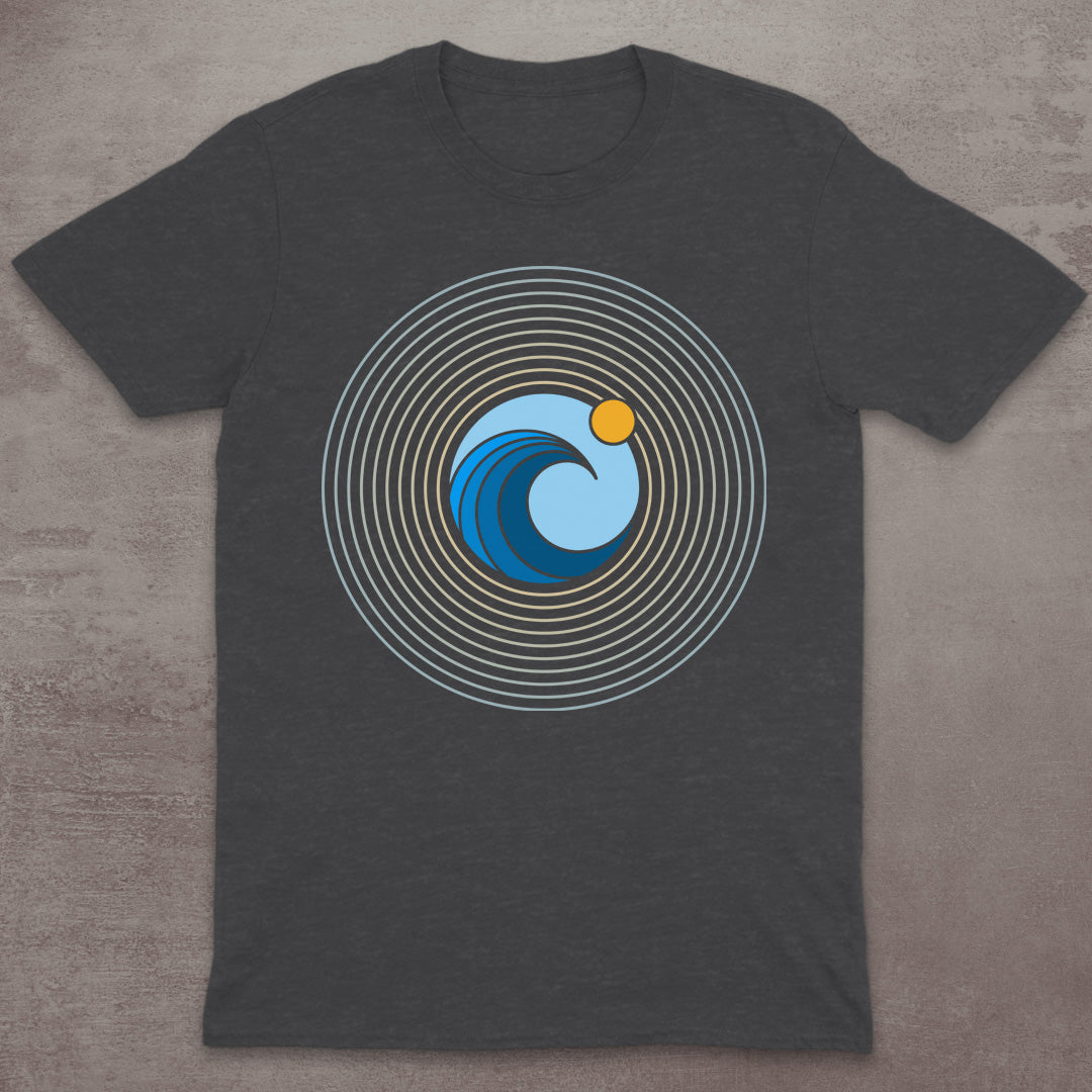 Hypnotic Wave Circle T-Shirt