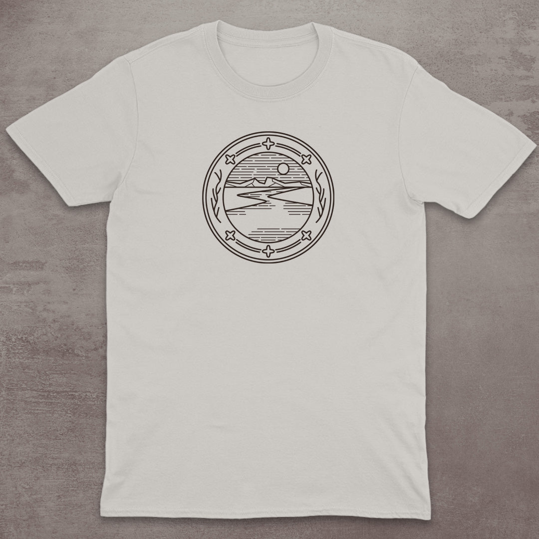 Wilderness Emblem Scenic T-Shirt