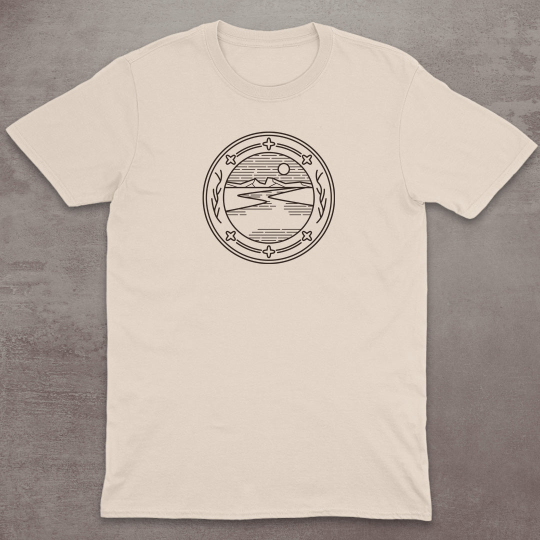 Wilderness Emblem Scenic T-Shirt