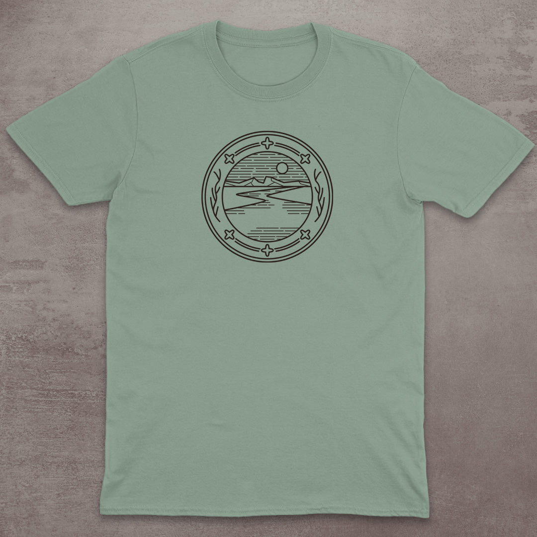 Wilderness Emblem Scenic T-Shirt