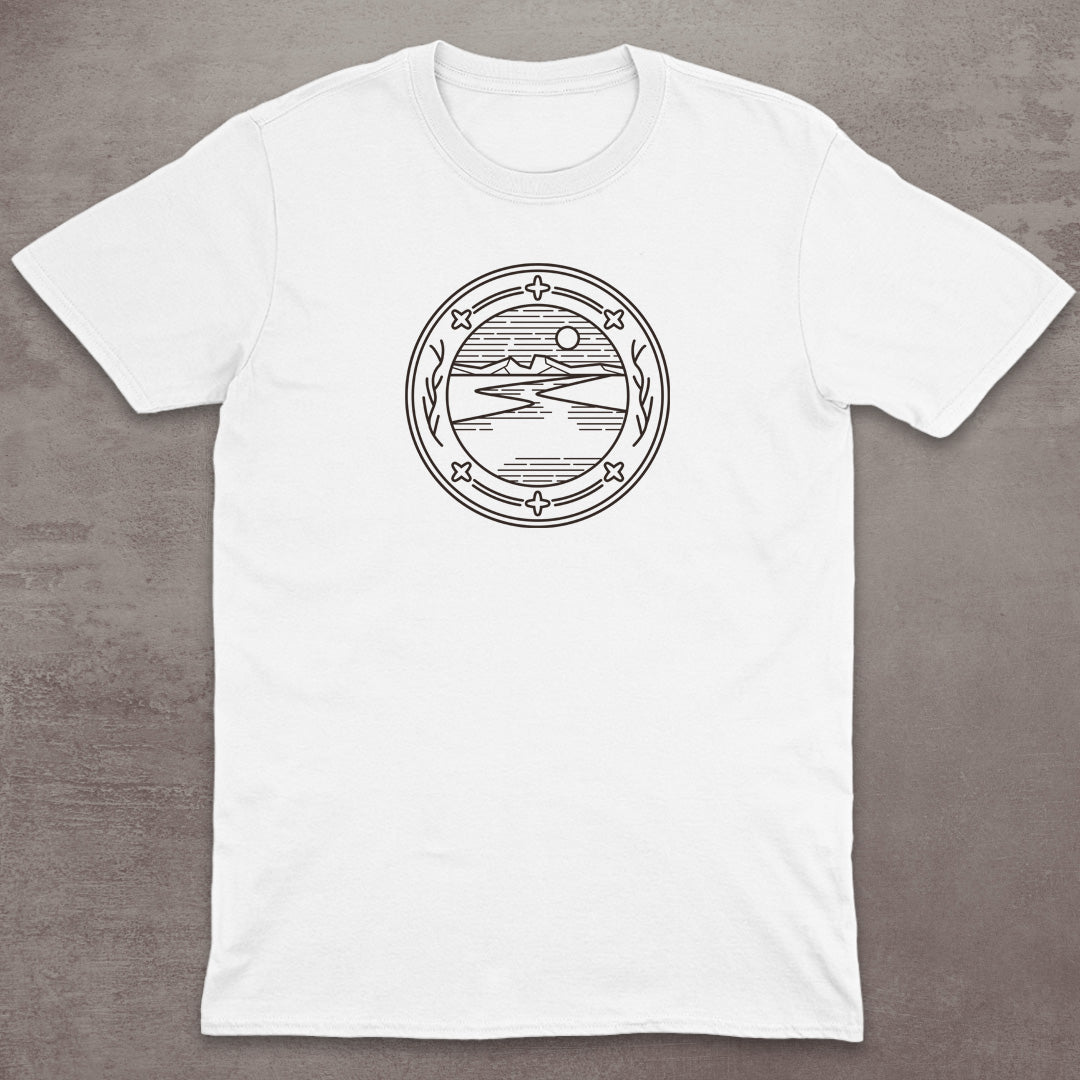 Wilderness Emblem Scenic T-Shirt