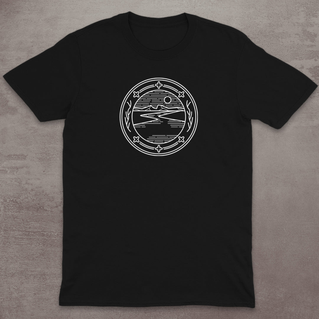 Wilderness Emblem Scenic T-Shirt