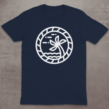 Tropical Escape Emblem T-Shirt