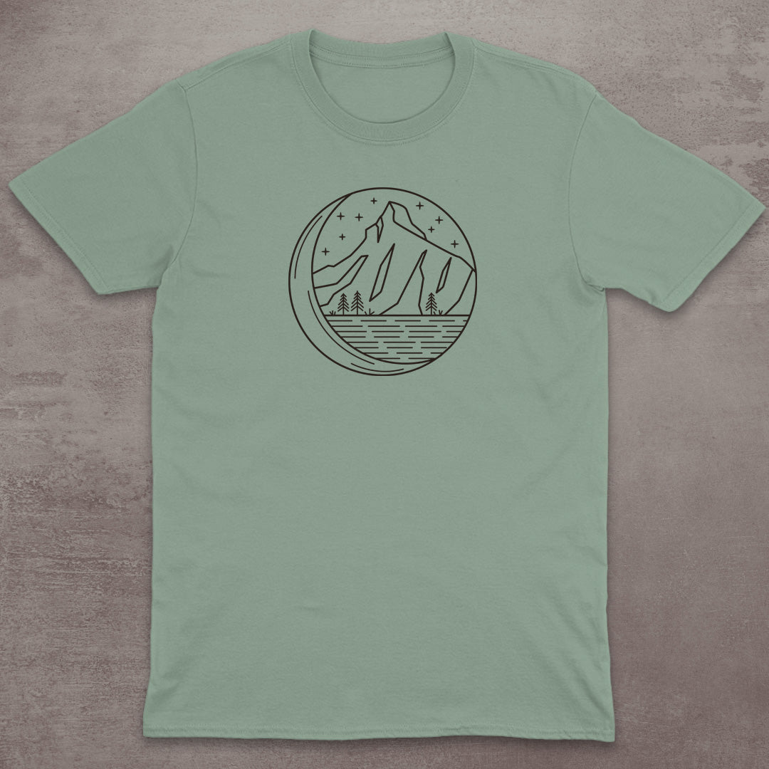 Mountain Nightline Emblem T-Shirt