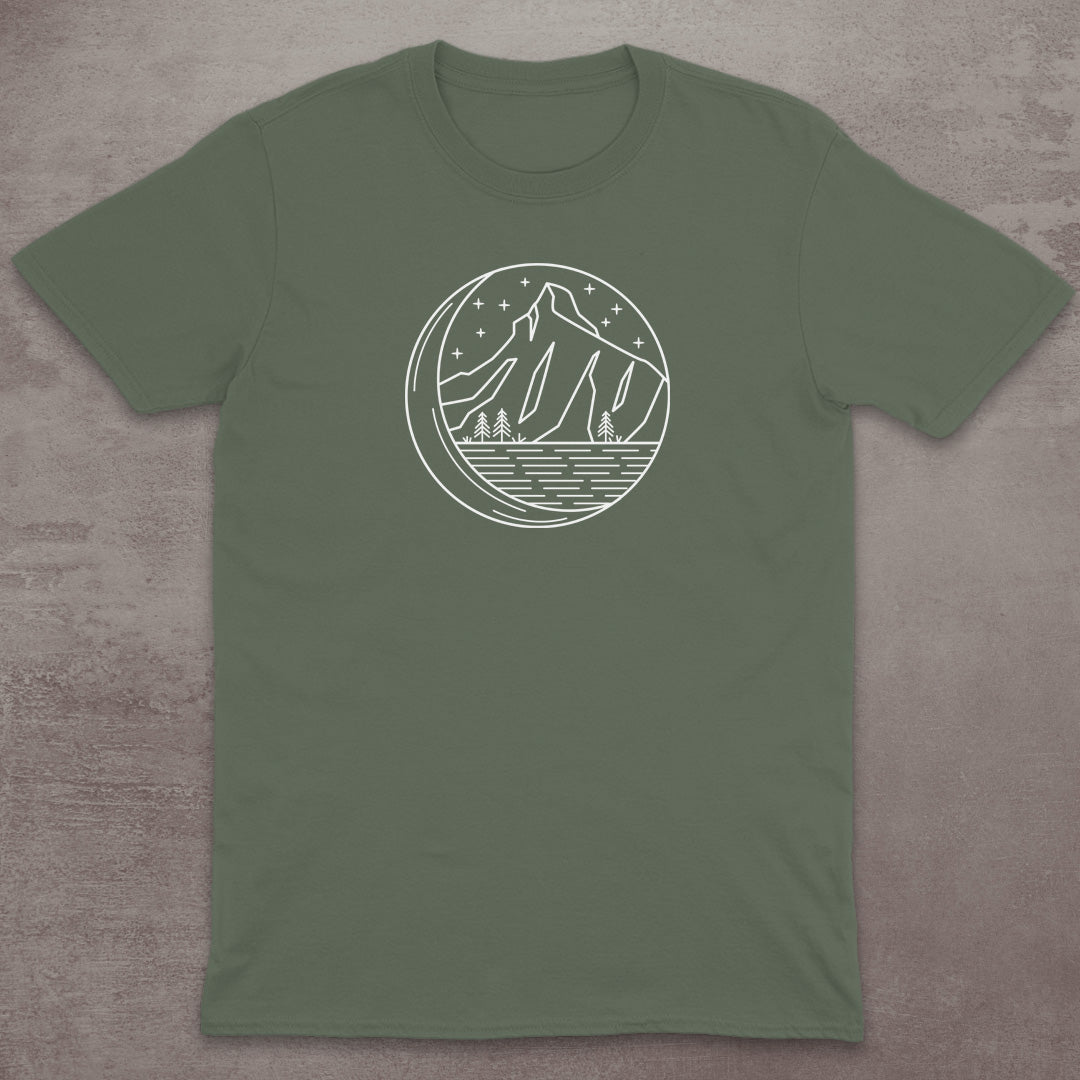 Mountain Nightline Emblem T-Shirt
