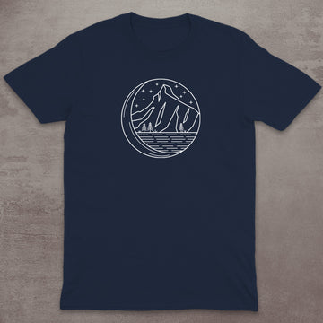 Mountain Nightline Emblem T-Shirt