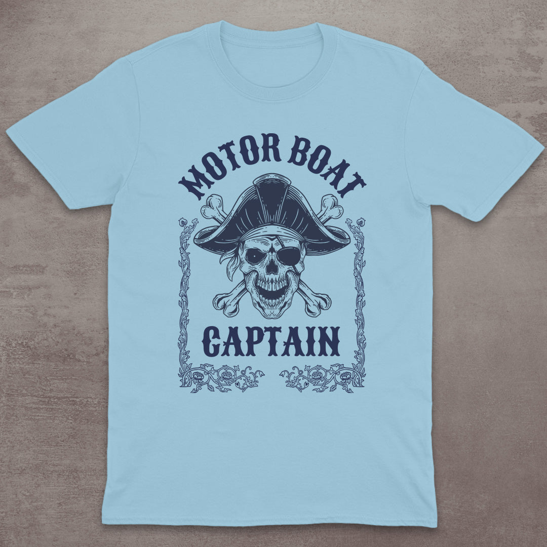 Motor Boat Captain T-Shirt