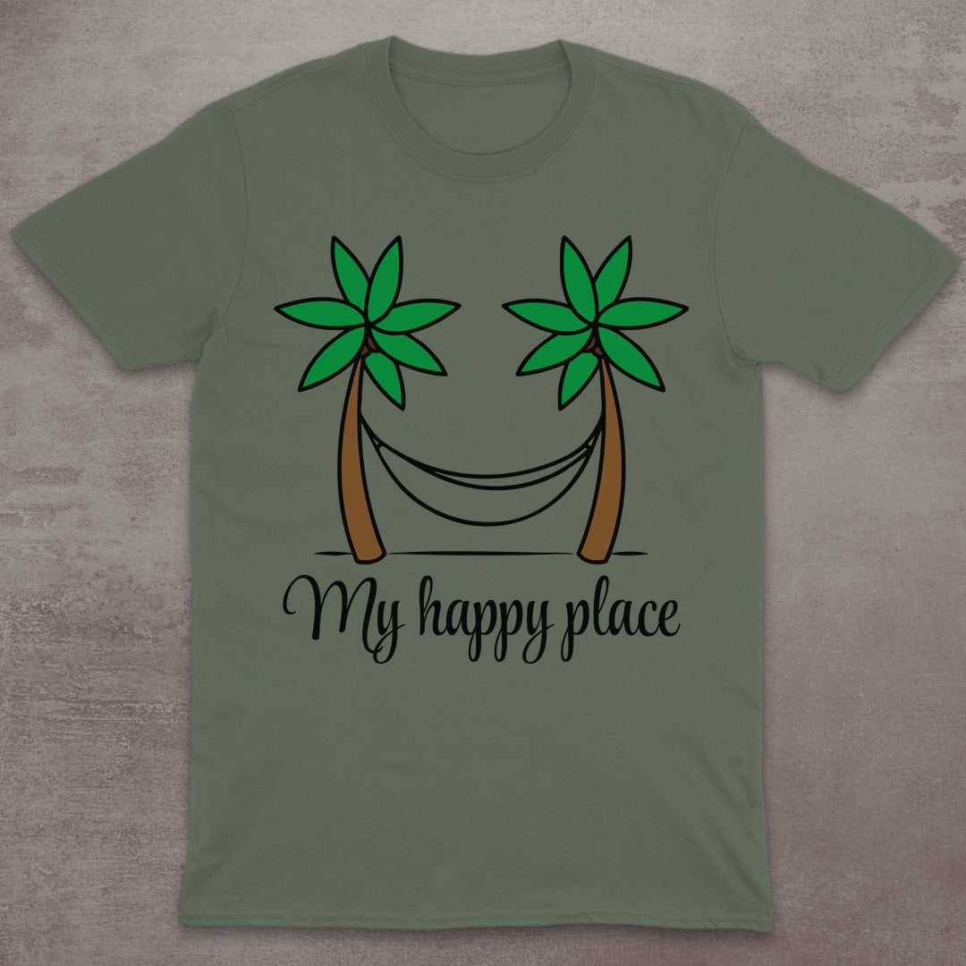 My Happy Place Palm Hammock T-Shirt