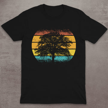 Retro Tree Horizon T-Shirt