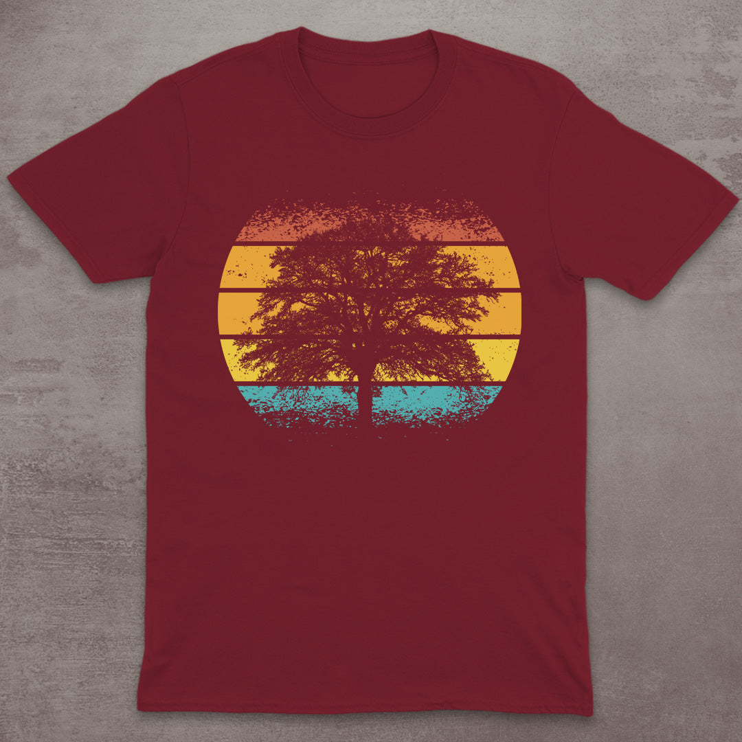 Retro Tree Horizon T-Shirt