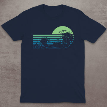 Retro Wave Horizon T-Shirt
